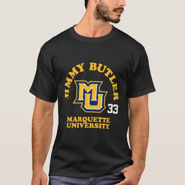 Camiseta Jimmy Butler Marquette Golden Eagles Basketball Re (Anverso)