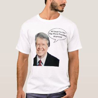 Camiseta Jimmy Carter no el presidente peor Anymore