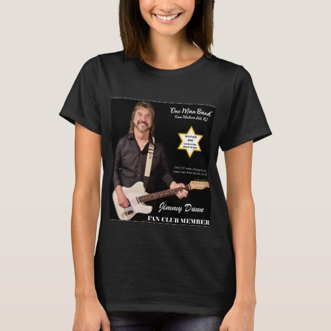 Camiseta Jimmy Dunn Fan Club Wear (Anverso)