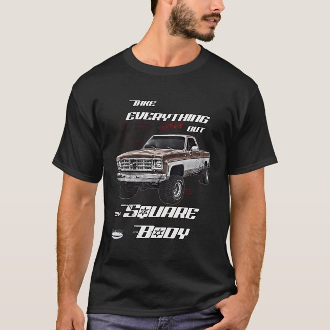 Camiseta Jimmysquarebody Trucksuburbanblazersilveradok5Long (Anverso)