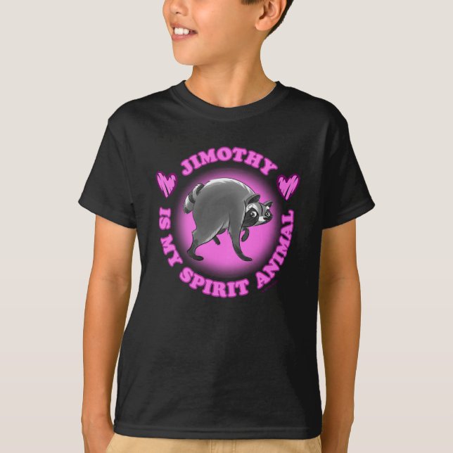 CAMISETA JIMOTHY ES MI ANIMAL ESPIRITUAL (Anverso)