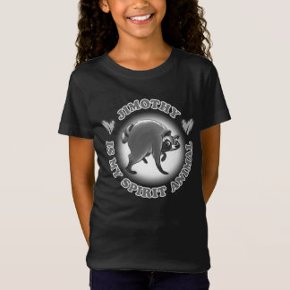 CAMISETA JIMOTHY ES MI ANIMAL ESPIRITUAL - B&W