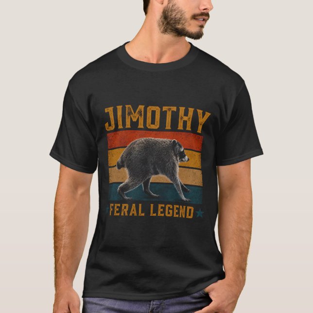 Camiseta Jimothy Feral Legend (Anverso)