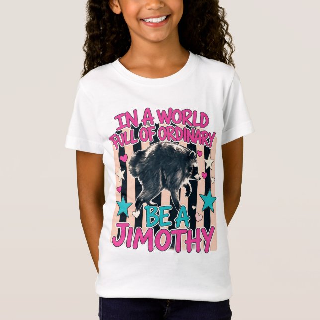 Camiseta Jimothy Mapache (Anverso)