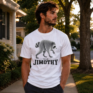 Camiseta Jimothy Viral Raccoon Funny Trash Panda Wildlife