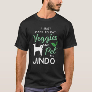 Camiseta Jindo Funny Vegan Dog Lover Dueño De Xmas Cumplea