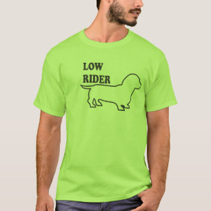 Camiseta Jinete bajo, perro de Weiner