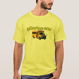 Camiseta Jinete de autobús amarillo