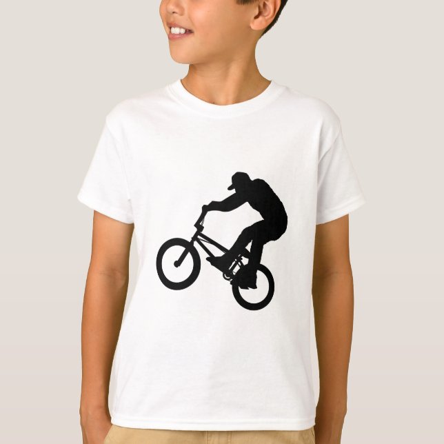 Camiseta Jinete de BMX (Anverso)