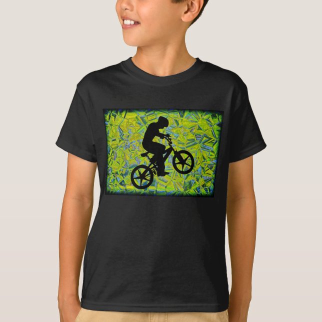 Camiseta Jinete de BMX (Anverso)