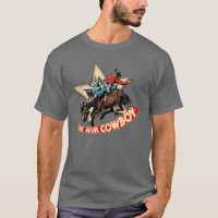 Jinete de Bronco Vaquero de Rodeo Occidental Monta