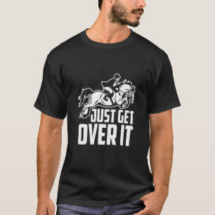 Camiseta Jinete de Caballo Salto de Esquí en el Show Supera