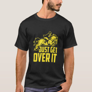 Camiseta Jinete de Caballo Salto de Obstáculos en Exposició
