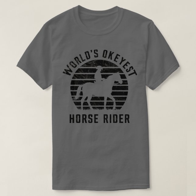 Camiseta jinete de caballos más cercano 3 (Diseño del anverso)