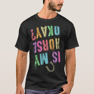 Camiseta Jinete de chica ES MI CABALLO OKAY Ecuestre T