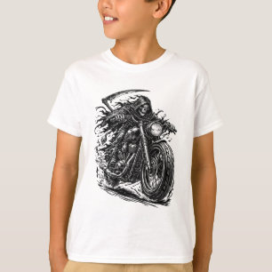 Camiseta Jinete de helicóptero segador encapuchado