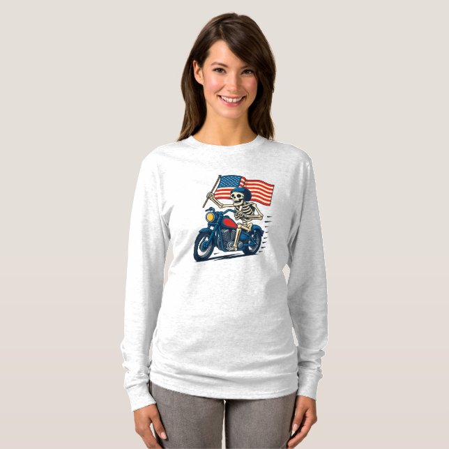Camiseta Jinete de la Libertad (Anverso completo)