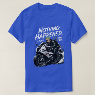 Camiseta Jinete de Motocicleta Espadachín de Anime