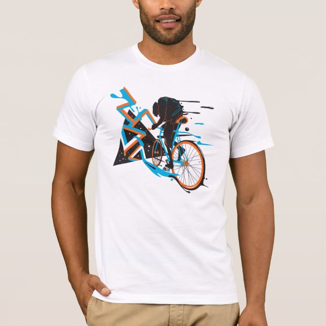 Camiseta Jinete de noche (Anverso)