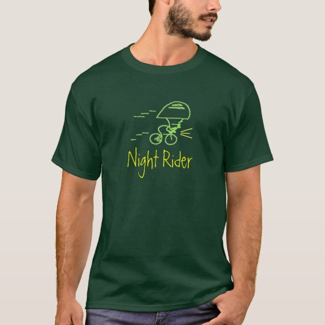 Camiseta Jinete de noche (Anverso)