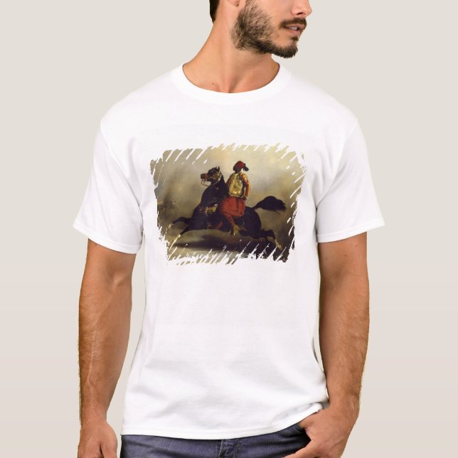 Camiseta Jinete de Nubian en el galope (Anverso)