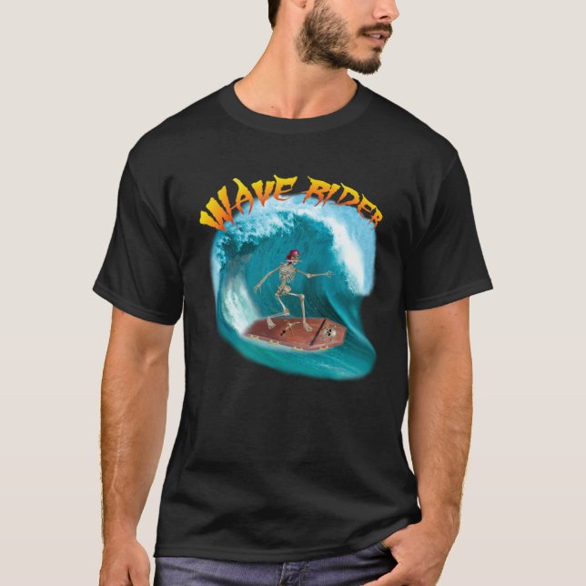 CAMISETA JINETE DE OLAS (Anverso)