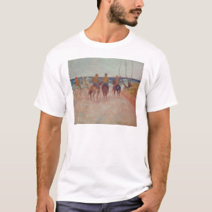 Camiseta Jinete de Paul Gauguin el   en la playa 1902