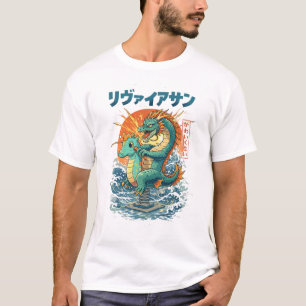 Camiseta Jinete de primavera de dragón lindo diseño diverti