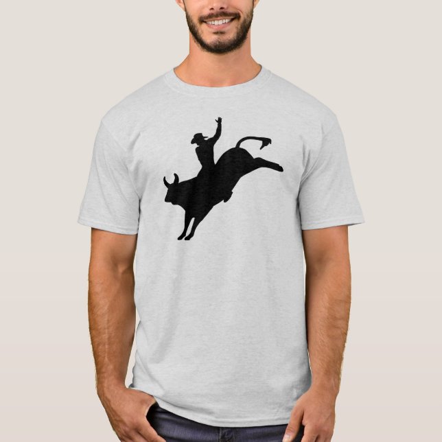 Camiseta Jinete de rodeo (Anverso)