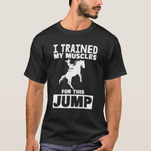 Camiseta Jinete de rodeo de salto mujer vaquera caballo