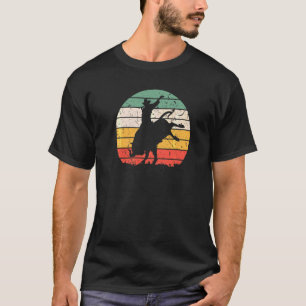 Camiseta Jinete de Toro de Jaripeo Retro Vaquero de Rodeo d