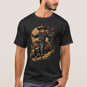 Camiseta Jinete de Toro de Rodeo Hombres, Mujeres y Niños G