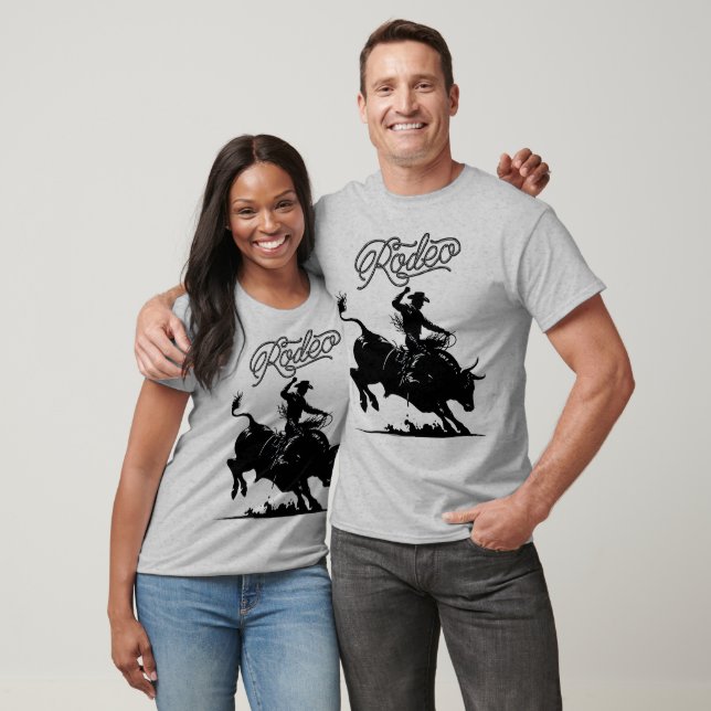 Camiseta Jinete de Toro Rodeo (Unisexo)