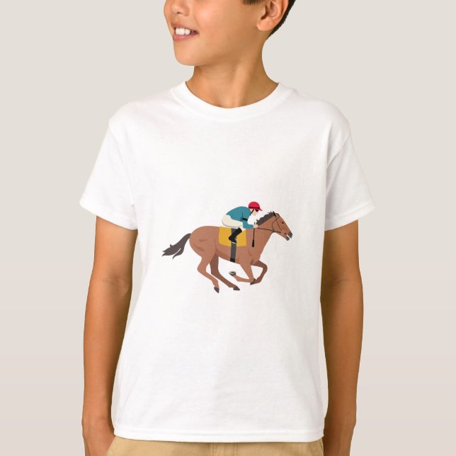 Camiseta Jinete del caballo de Kentucky derby (Anverso)