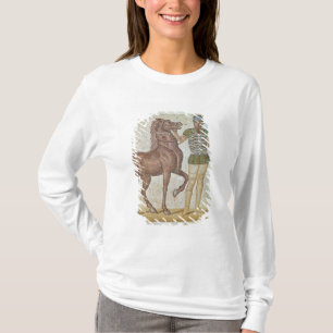 Camiseta Jinete del caballo en colores que compiten con