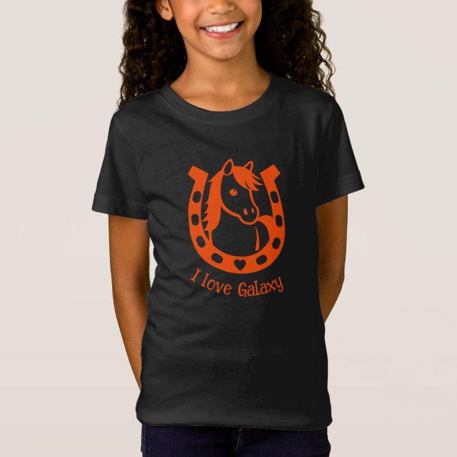 Camiseta Jinete del Club de Ponis (Anverso)