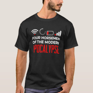 Camiseta Jinete Del Jugador Sarcástico Del Apocalipsis Mode