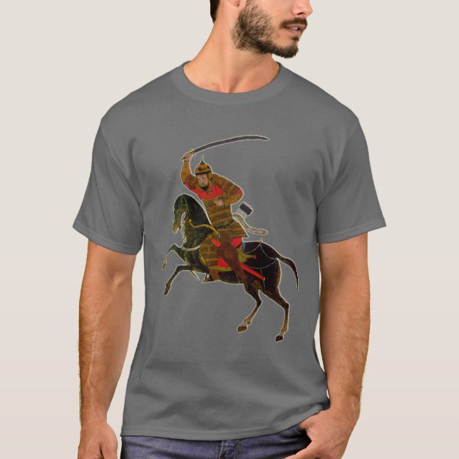 Camiseta Jinete mongol (Anverso)