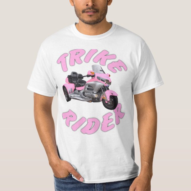 Camiseta Jinete rosado de Trike (Anverso)