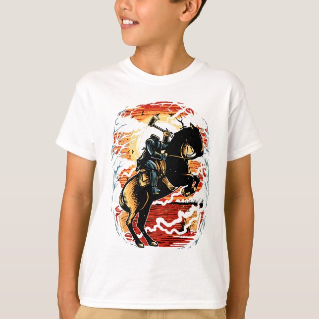 Camiseta Jinete sin cabeza (Anverso)