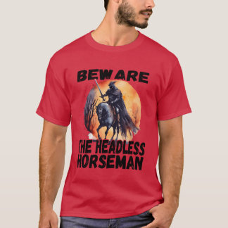 Camiseta Jinete sin cabeza en Halloween divertido
