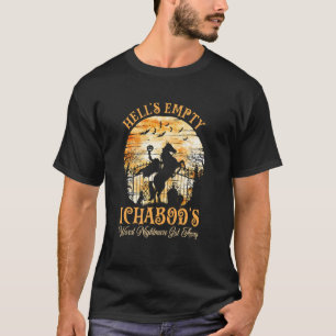 Camiseta Jinete sin Cabeza Espeluznante La Pesadilla de Ich