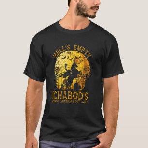 Camiseta Jinete sin Cabeza Espeluznante La Pesadilla de Ich