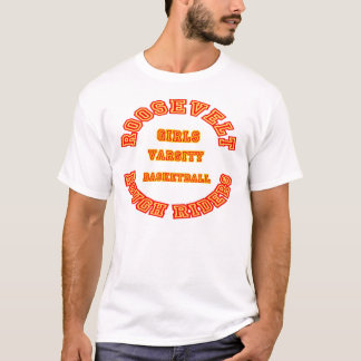 Camiseta jinetes ásperos del equipo universitario