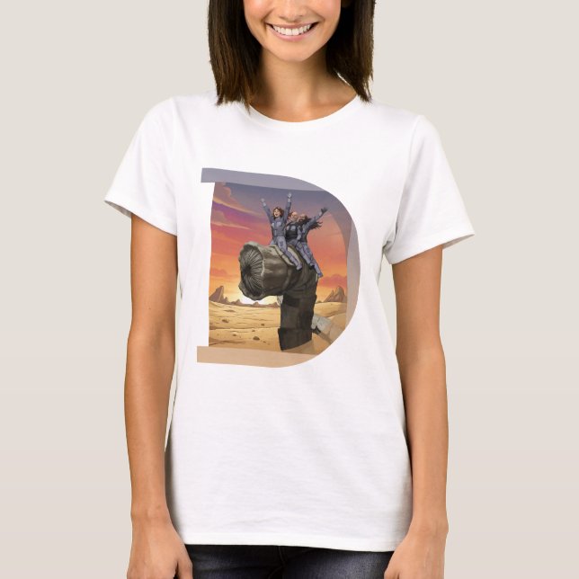 Camiseta Jinetes de gusanos (Anverso)