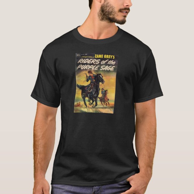 Camiseta Jinetes del sabio púrpura (Anverso)