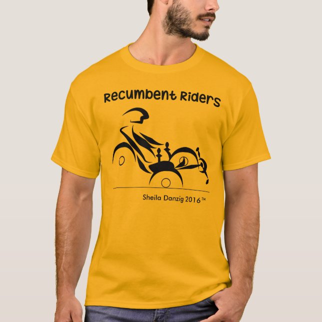 Camiseta Jinetes reclinados Trikes (Anverso)