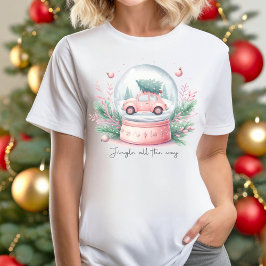 Camiseta Jingle All the Way Christmas T-shirt