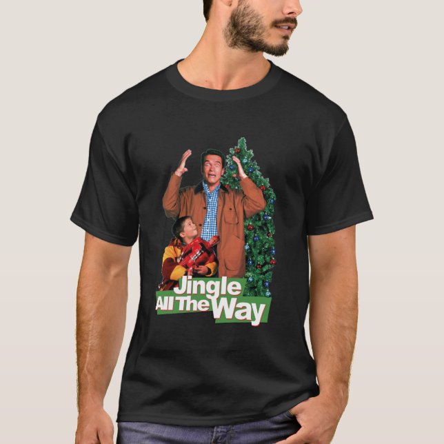 Camiseta JINGLE ALL THE WAY  THE PROMISED GIFT  Arnold Schw (Anverso)