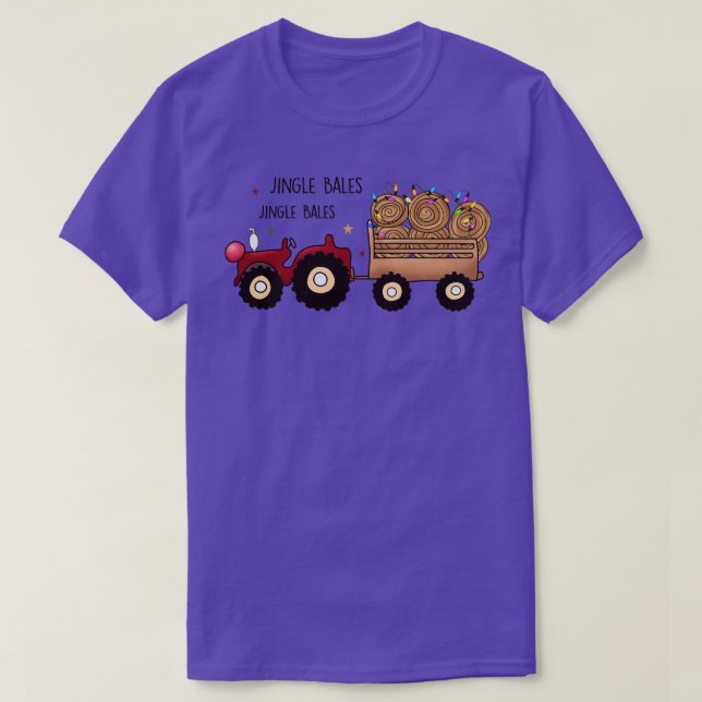 Camiseta Jingle Bales Jingle Bales Jingle Bales Jingle All  (Diseño del anverso)